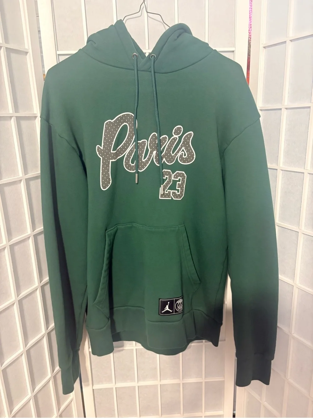 Jordan Paris 23 Pullover Hoodie - Forest Green